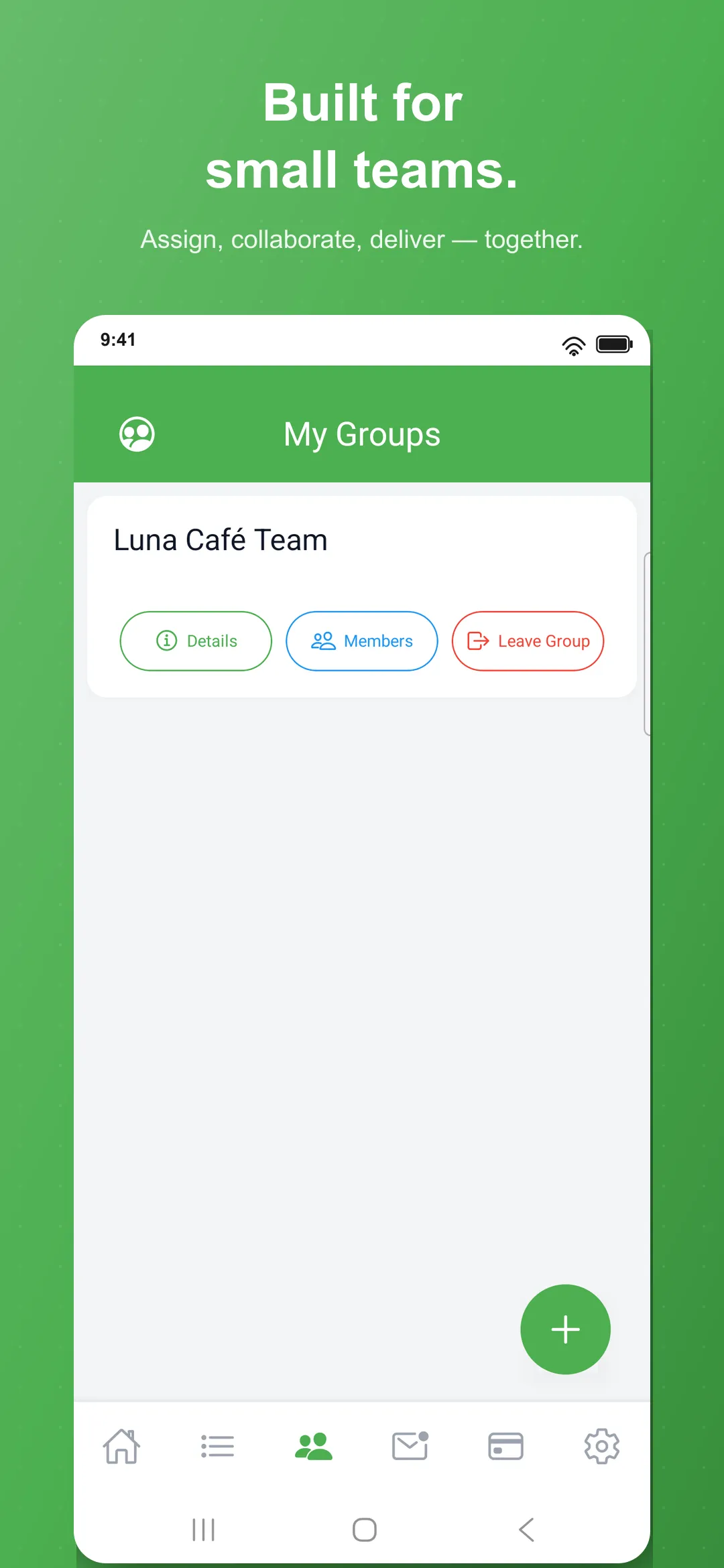 Team collaboration